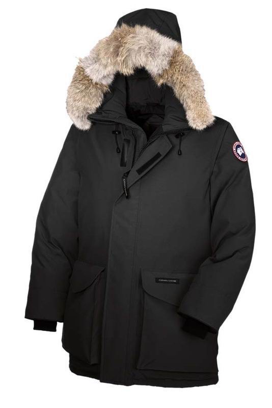 Black Canada Goose Ontario Parka Mens sale